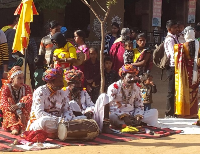 musicians indian artists shilpgram mela